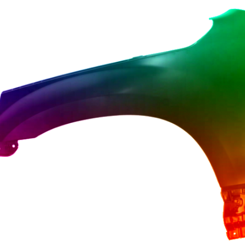 Spatbord links Suzuki Grand Vitara (JT) vanaf 2005 Gespoten in gewenste kleur