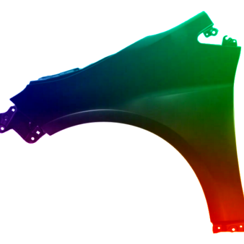 Spatbord links Suzuki Swace vanaf 2020 Gespoten in de gewenste kleur