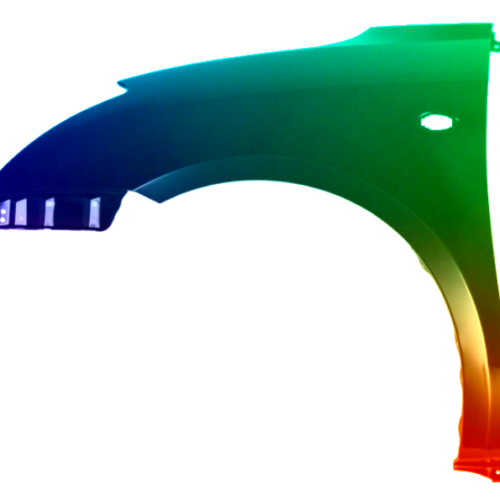 Spatbord links Suzuki Swift (SG) 2005-2010 Gespoten in gewenste kleur