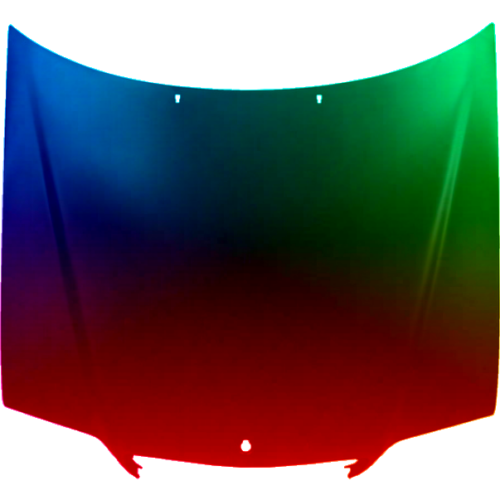 Motorkap voor Mercedes Klasa C (W202) 1993-2001, gespoten in kleur naar keuze