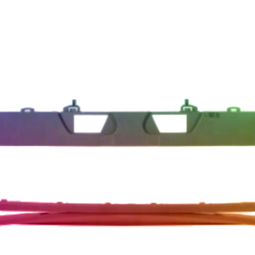 Voor Audi A5/Sportback vanaf 2016 PDC SR voorbumper gespoten in de gewenste kleur