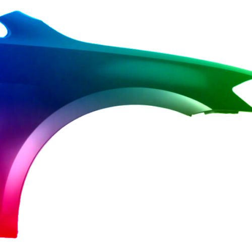 Spatbord rechts VW Golf VII vanaf 2017 Gespoten in de gewenste kleur