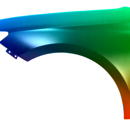 Spatbord links Seat Leon (KL) vanaf 2020 Gespoten in de gewenste kleur