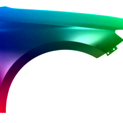 Spatbord rechts Seat Leon (KL) vanaf 2020 Gespoten in de gewenste kleur