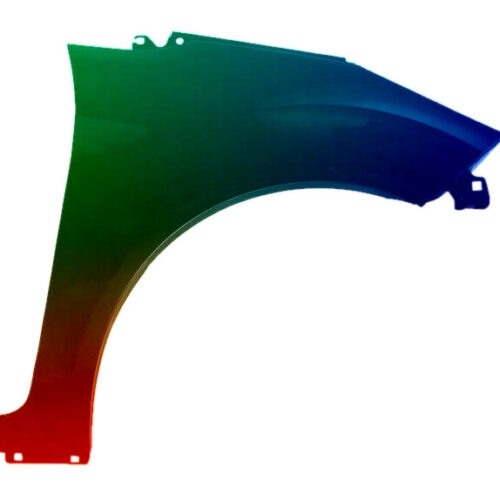 Spatbord rechts Ford Fiesta Mk 7 2008-2017 Gespoten in de gewenste kleur